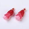 Polyester Tassel Pendants FIND-P026-A-2