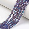 Electroplate Glass Beads Strands EGLA-A034-T10mm-L13-1