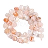 Natural Cherry Blossom Agate Beads Strands G-G182-B41-03-3