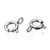Tarnish Resistant 304 Stainless Steel Spring Ring Clasps X-STAS-S117-016B-3