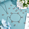304 Stainless Steel Pendants STAS-UN0018-96P-3