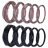 10 Rolls 10 Styles Aluminum Wire AW-FG0001-01-1