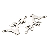 Non-Tarnish 201 Stainless Steel Pendants STAS-M318-21P-2