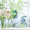 8Pcs 4 Styles PVC Sticker DIY-WH0311-032-7