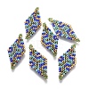 MIYUKI & TOHO Handmade Japanese Seed Beads Links SEED-E004-M08-2