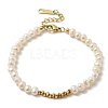 Natural Pearl Beaded Bracelets BJEW-K238-03G-1