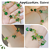 8Pcs Brass Micro Pave Cubic Zirconia Pendants KK-BBC0010-33-5