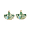 Rack Plating Alloy Enamel Pendants FIND-I038-07D-1
