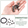12Pcs 6 Styles Column 304 Stainless Steel European Beads STAS-UN0059-94-5