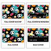 PVC Plastic Waterproof Card Stickers DIY-WH0432-082-4
