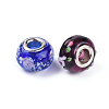 Mixed Styles Handmade Lampwork Glass European Beads X-LPDL-L002-M-2