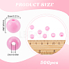 Opaque Acrylic Beads MACR-SP0001-27B-04-2