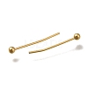 Brass Ball Head Pins KK-H502-03K-G-2
