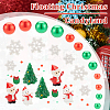 DIY Christmas Theme Vase Fillers DIY-BC0009-60-4