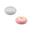 Flat Round Silicone Candle Holder Molds DIY-A053-10-1