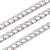 925 Sterling Silver Clear Cubic Zirconia Chains STER-C016-02B-P02-1