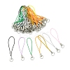 100Pcs Polyester Cord Mobile Straps MOBA-FS0001-02C-3
