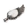 Natural Howlite Big Pendants G-G112-02AS-09-2