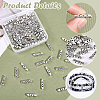 100Pcs Tibetan Style Alloy Spacer Bars FIND-SC0022-11-7