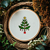 4 Sheets 11.6x8.2 Inch Stick and Stitch Embroidery Patterns DIY-WH0455-211-4