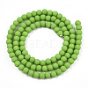 Opaque Glass Beads Strands GLAA-T032-P4mm-MD06-3
