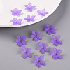 Frosted Acrylic Bead Caps MACR-S371-05A-747-6