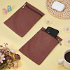 Canvas Cloth Zipper Bags ABAG-WH0077-09A-04-4