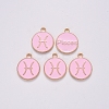 Alloy Enamel Pendants LS-ENAM-S124-01B-09H-2