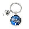 Alloy Glass Keychains KEYC-YW00008-10-1