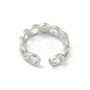 Brass Cup Peg Open Cuff Ring Settings LS-KK-G518-02P-03-3