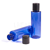 BENECREAT 120ml Transparent PET Plastic Disc Top Cap Bottle Sets MRMJ-BC0001-52-6