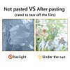 Waterproof PVC Colored Laser Stained Window Film Adhesive Stickers DIY-WH0256-087-8