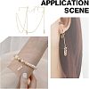 Zinc Alloy Open Back Bezel Pendants PALLOY-CA0001-20-7
