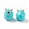 Halloween Opaque Resin Beads RESI-F033-01C-3