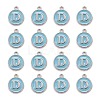 Platinum Plated Alloy Enamel Charms LS-ENAM-S118-04D-P-2