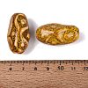 Vintage Handmade Porcelain Beads PORC-Q008-12C-4