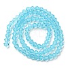 Transparent Glass Beads Strands EGLA-A039-T2mm-D20-2