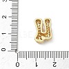 Brass Micro Pave Cubic Zirconia Pendants KK-A300-02G-U-3
