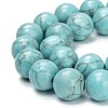 Synthetic Turquoise Beads Strands G-C180-02D-2