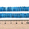 Handmade Millefiori Glass Beads Strands LAMP-T021-27B-05-4