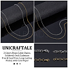 18.4M 2 Colors Brass Cable Chains CHC-UN0001-04-5