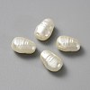 ABS Plastic Imitation Pearl Beads PEAR-WH0004-06-1
