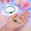Adjustable Nylon Braided Bead Bracelets BJEW-TA00488-4