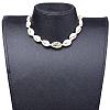 Braided Bead Style Bracelets & Necklaces Jewelry Sets SJEW-JS01091-03-3