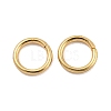 304 Stainless Steel Soldered Closed Jump Rings X-STAS-E482-15C-G-1
