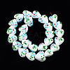 Handmade Bumpy Lampwork Beads Strands LAMP-N029-011F-2