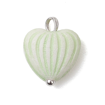 Craft Style Acrylic Pendants PALLOY-JF04253-02-1