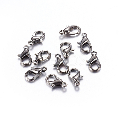 Zinc Alloy Lobster Claw Clasps E103-B-NF-1