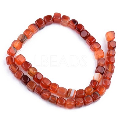 Natural Carnelian Beads Strands G-S359-134A-1
