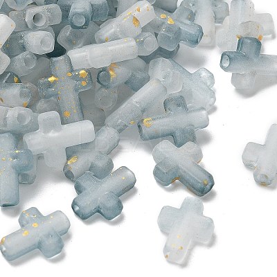 Gradient Color Transparent Acrylic Beads X1-OACR-M023-03F-1